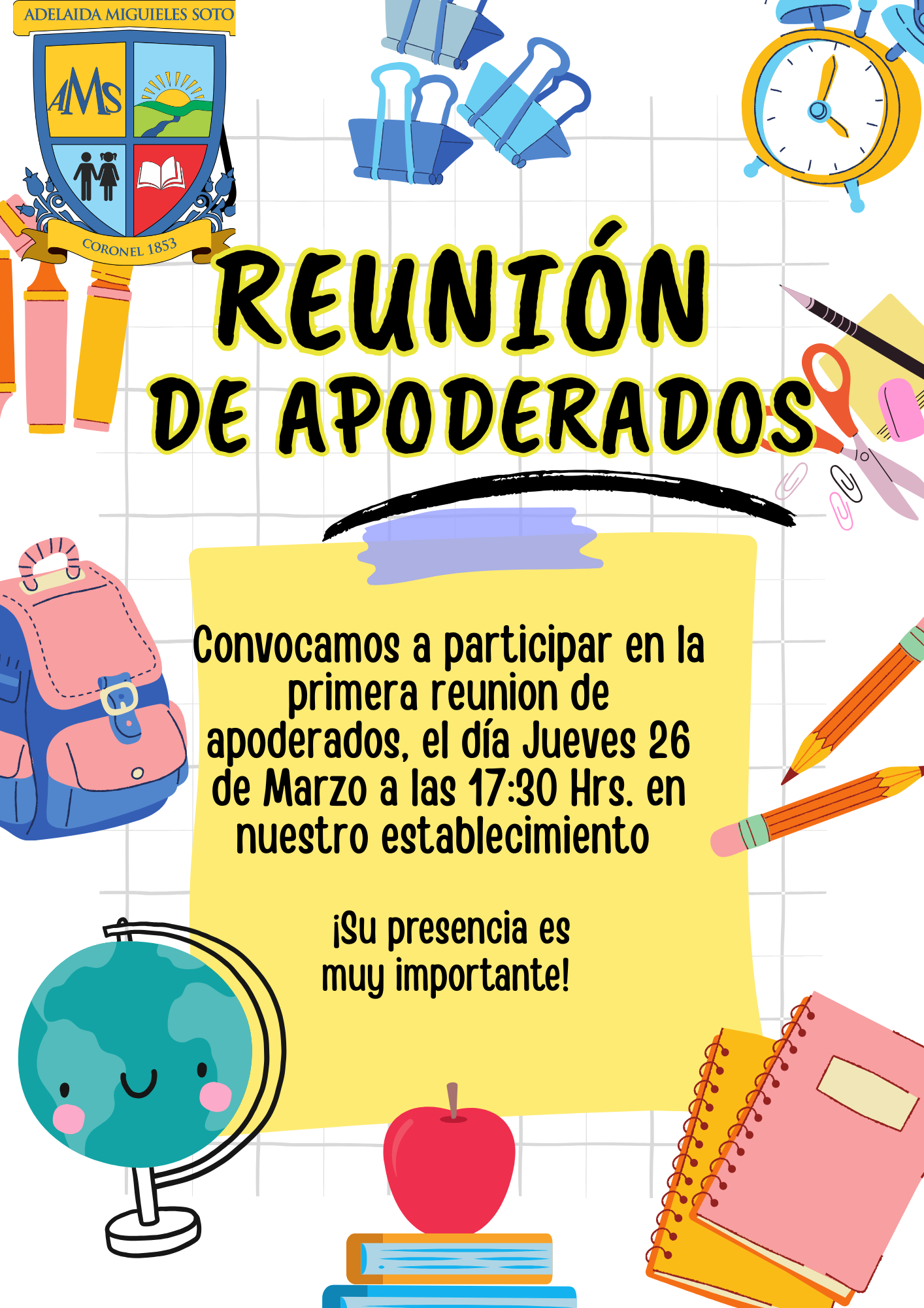 Reunión Apoderado Marzo 2026